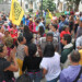 Adversarios políticos sostienen careo en la plaza Bolívar