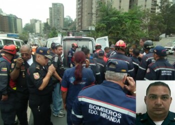 El bombero desempeñaba sus labores diarias en la estación bomberil de San Antonio de Los Altos