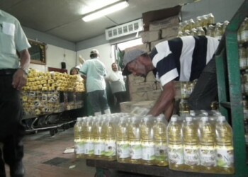 El despacho fue de 250 bultos de harina de maíz regulada