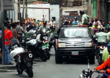 Los detenidos fueron trasladados a la sede de Poliguaicaipuro