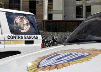 El cuarteto de hampones fueron capturados en la carretera vieja Caracas – Los Teques