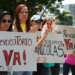Manifestantes se concentraron en las inmediaciones de la avenida Víctor Batista de la capital mirandina.