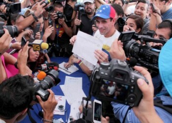 Capriles: “Estamos enfrentando a un gobierno tramposo que es capaz de cualquier cosa”.