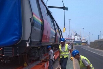 El próximo lunes 4 de abril,  a partir de  las 9:00  de la noche, comienza el traslado del décimo tren tipo Metrópolis.