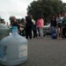 Manifestantes se apostaron en la redoma Bicentenario para obstruir el paso de vehículos