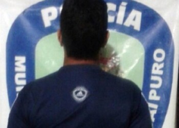 Lo detuvieron en flagrancia cuando estaba a bordo del vehículo.