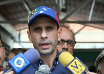 El gobernador de Miranda, Henrique Capriles. ARCHIVO