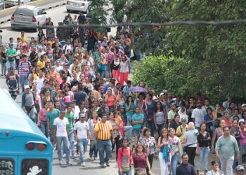 La creciente cola afecta el tránsito vehicular por la Panamericana. ARCHIVO