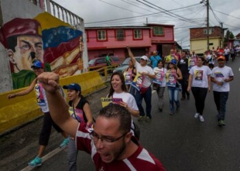 Simpatizantes de VP llegaron hasta Ramo Verde