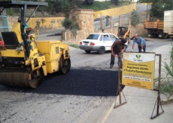 Unas 320 toneladas de asfalto serán utilizadas en la primera etapa de este plan de recuperación vial.
