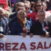 En España los integrantes de los Sindicatos marcharon