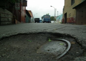 La tronera no da tregua a los conductores que frecuentan la zona