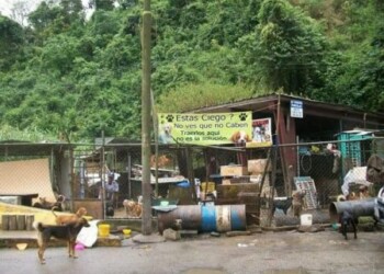 El refugio de Famproa está colapsado