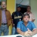 Raúl Páges de AD, en compañía de Ramón Rivero de Voluntad Popular, César Inojosa de ABP y Montes De Oca de Copei.