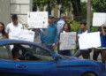 Jóvenes de la campaña
Soy Tequeño apoyaron
normas de seguridad vial