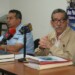 La máxima autoridad policial aprovechó la presencia del viceministro Cacioppo para tratar varios temas