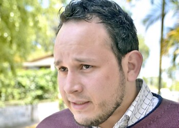 Fabricio Briceño, dirigente estudiantil de la Universidad Simón Rodríguez núcleo Los Teques