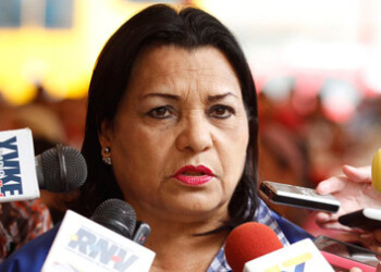 La ministra para la Mujer y la Igualdad de Género, Gladys Requena, ofreció ayer las declaraciones .