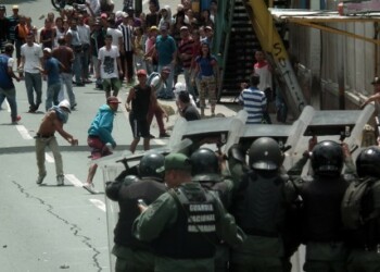 Protestas por escasez de comida son el pan de cada día en el país. ARCHIVO