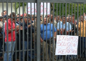 Trabajadores de Corpoelec exigen nuevo convenio