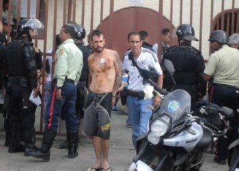 A perdigonazos fueron heridos 10 de los 134 reclusos de Poliguaicaipuro