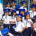 Los pequeños estudiantes fueron promovidos a primer grado de educación básica