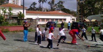 Los facilitadores de la Misión Barrio Adentro Deportivo estuvieron a cargo de las actividades