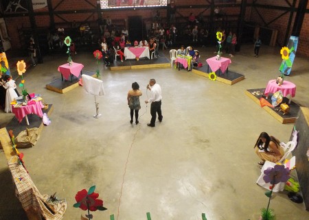 -La actividad tuvo lugar en el Palacio del Deporte.