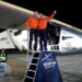 Solar Impulse II culminó este martes una histórica vuelta al mundo propulsado únicamente con energía solar