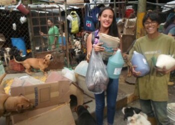 Edmary Bello, representante del estado Delta Macuro en el certamen, recolectó fondos destinados a la Fundación Amigos Protectores de los Animales (Famproa)
