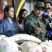 Dentro de las cavas encontraron 19.438 kg de pescado y 37.781 de pollo y gallina