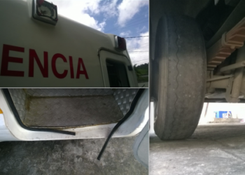 La patrulla tiene meses en pésimas condiciones