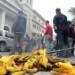 Oficialistas quemaron banderas de Primero Justicia