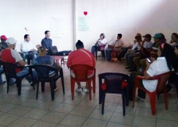 En La Matica, 18 representantes de los consejos comunales de la zona, conformaron la mesa técnica de planificación.