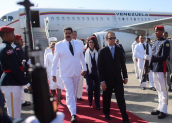 El presidente de la República, Nicolás Maduro, arribó la mañana de este martes a República Dominicana