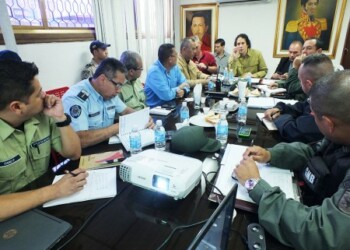 Se acordó elaborar un plan de seguridad en el municipio en el que estén involucrados los distintos organismos policiales.