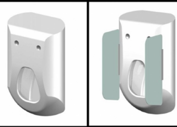 El sistema se compone de un sensor que se activa con el uso del urinario