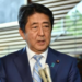 El primer ministro de Japón, Shinzo Abe, habla sobre el lanzamiento de un misil por parte Corea del Norte, el 3 de agosto de 2016 en su residencia oficial en Tokio