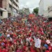Pueblo chavista desbordó la calle Junín