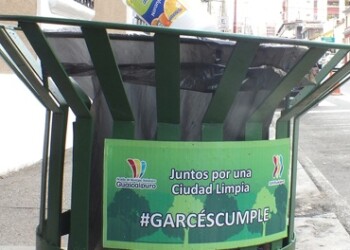Papeleras instaladas en toda la ciudad