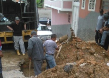 Las labores emprendidas por Serviguaicaipuro iniciaron hace una semana con la inspección para determinar la causa de la falla en la vía.