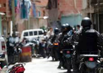 El operativo se realizó en la  madrugada en la parte baja del barrio tequeño