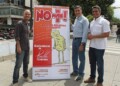 La exposición de 20 caricaturas del artista reflejan las diversas problemáticas que viven día a día los criollos.CORTESÍA