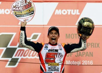 El español se alzó con el campeonato en la Moto GP