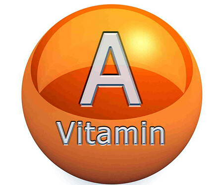 La actividad vitamínica A se expresa en forma de equivalentes de retinol (ER) (se mide en microgramos) incluyendo el retinol y la contribución de los carotenos.