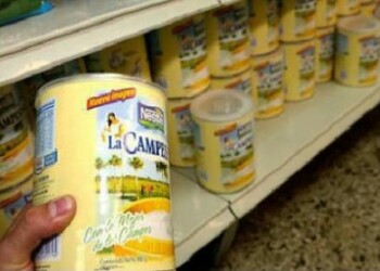 Leche en polvo solo se consigue a más de 9 mil bolívares
