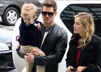 El hijo del cantante
canadiense Michael
Bublé padece cáncer