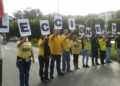 La tarde de ayer un grupo de jóvenes tomó el distribuidor Los Cerritos de la Panamericana en protesta por el “silencio” que mantienen los rectores del CNE.
