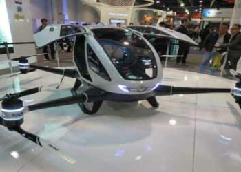 La duda es si el dron en forma oval y de cuatro patas puede realmente convertirse en una alternativa de transporte en esta ciudad.