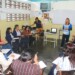 Una de las finalidades de la actividad es elevar la autoestima de los educadores para que puedan transmitir sus potencialidades tanto a los estudiantes como a sus padres